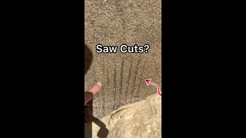 Ancient Saw Cuts?