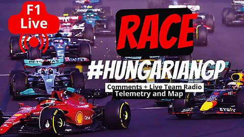 Live #hungariangp Race | Team radio live | Live Timing and GPS Map