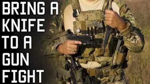 Why You SHOULD Bring a Knife to a Gunfight | Special Forces Combat Techniques | Tactical Rifleman