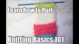 How to Purl (Knitting)