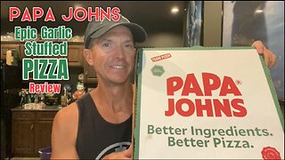 Papa John’s Epic Garlic Stuffed Crust Pizza