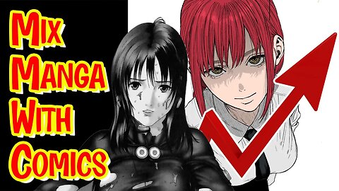 Sales Analyst Mixed Manga with Comic Book Sales Number - Very Deceiving #manga