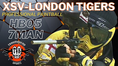 Paintball XSV-London Tigers HB05 TRAUMAHEAD