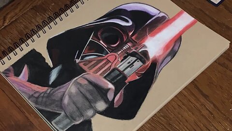 Darth Vader (Colored Pencils)