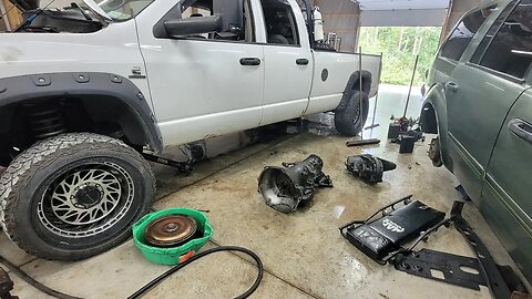 Installing A Built 48re Into My Retired Hotshot Rig