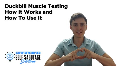 Duckbill Muscle Testing - How It Works and How to Use It