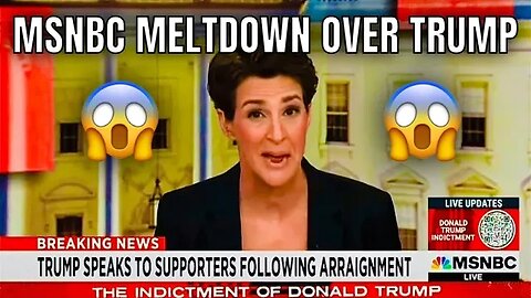 MSNBC’s Rachel Maddow said this with a STRAIGHT FACE!