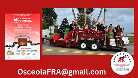 FRA Osceola | 60th Annual Christmas Parade | St. Cloud, Florida