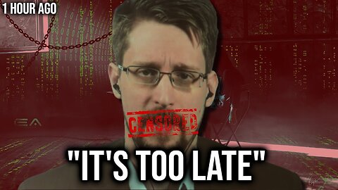 Edward Snowden: "Ich enthülle die ganze verdammte Sache"🙈🐑🐑🐑 COV ID1984