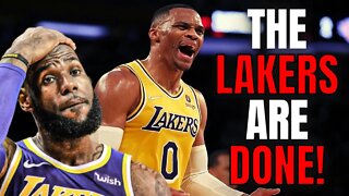The Lakers Are DONE! | Fall Out Of Playoff Position Without LeBron, Russell Westbrook MELTDOWN