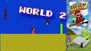 Super Mario Bros. 2 (Nintendo Entertainment System) World 2