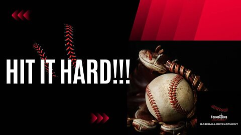 Hit it hard! Get #aggressive at the plate #hitters #defaultaggressive #hit