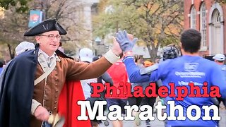 RUNNING THE PHILADELPHIA MARATHON!!