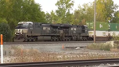 Norfolk Southern 21N Intermodal Train from Berea, Ohio October 1, 2022