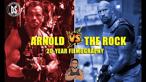 Arnold versus The Rock Filmography Battle