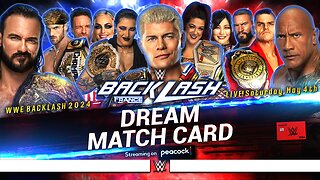 WWE Backlash 2024 - Dream Card