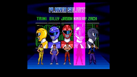 Mighty Morphin Power Rangers - Area 2 (SNES Games)