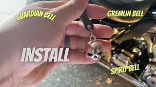 Where and how to mount your motorcycle gremlin bell.