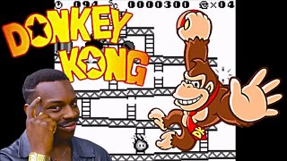 Some old dude playing 1994 Gameboy Donkey Kong. Classic No Commentary Gameplay. | Piso games