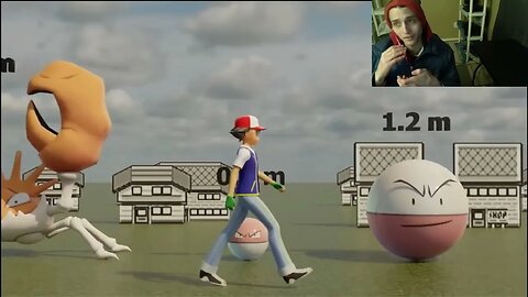 First Generation Pokemon Size Comparison With Reactions And Live Commentary