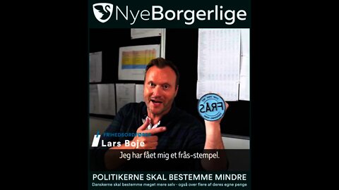 Nye Borgerlige: STOP politikernes frås med danskernes skattekroner!