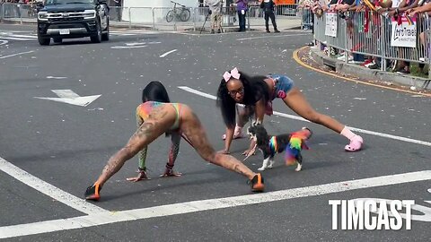 The DC "family-friendly" pride parade included a twerk-off in front of children
