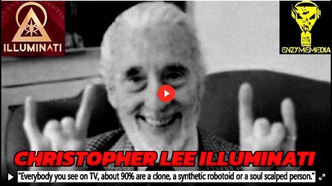 CHRISTOPHER LEE ILLUMINATI EXPOSED (Related info and links in description)