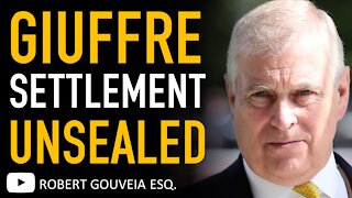 Settlement Agreement UNSEALED in Prince Andrew vs Virginia Giuffre Case