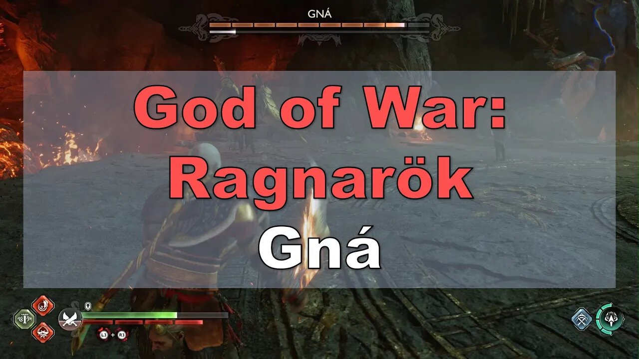 God of War: Ragnarok GNA Fight + Cutscene + Build