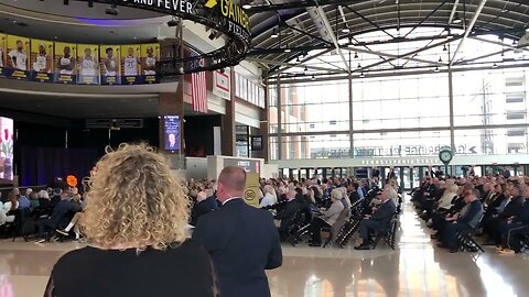 March 8, 2023 - Large Crowd for Tribute to Former Indiana Pacers PR Man David Benner