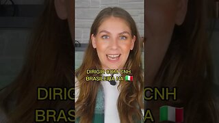 COMO DIRIGIR NA ITÁLIA COM A CNH BRASILEIRA 🇮🇹