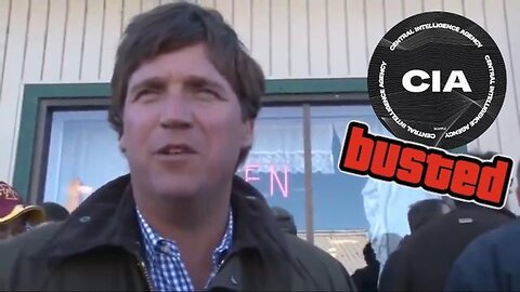 BUSTED: The Tucker Carlson Video HE WISHES NEVER EXISTED - DEEP STATE CiA SHILL BUSTED!