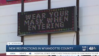New restrictions in Wyandotte County