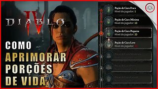 Diablo 4, Como aprimorar a porção de vida | Super-Dica