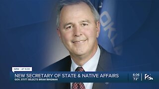 Gov. Stitt selects new secretary of state and Native American affairs