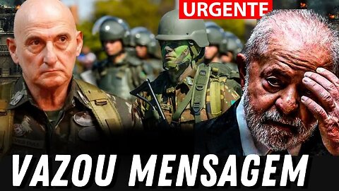 Bomba‼️ Vazamento de Mensagens de General Complica Regime Lula