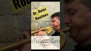 Rotinas Diárias para Trompete - Parte I(01) [NOTAS LONGAS/FLUÊNCIA] - H.Schwebel 01, com Dr. Heinz