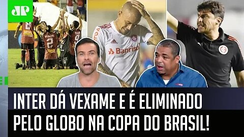 "É VEXAME! Cara, o Inter ser ELIMINADO pelo Globo é PIOR do que..." Veja DEBATE!