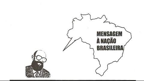 Mensagem de Enéias ao povo brasileiro.