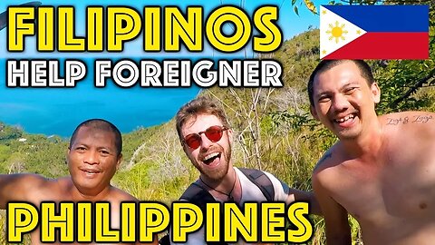 FILIPINOS HELP FOREIGNER (nearly all hope was lost in the PHILIPPINES)