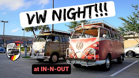 VW Night at In-N-Out !!!
