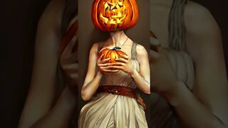 Pumpkin Lady #halloween #halloween2022 #pumpkin