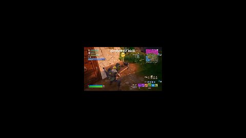 fortnite kill aimbot or skill 🤔