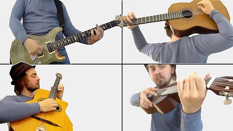 16 WAYS TO HOLD A GUITAR