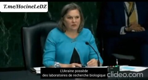 Les US avouent avoir des laboratoires biologiques en Ukraine !