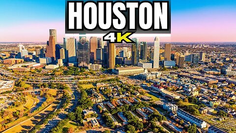 Houston, Texas USA 🚀 | Aerial Marvels in 4K Drone Footage