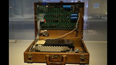 Retro Vintage: An Original Apple I Computer In A Briefcase