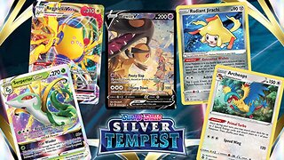 Opening NEW Silver Tempest Pokemon Cards