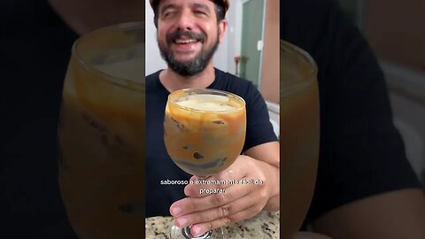 Delicioso drink com café