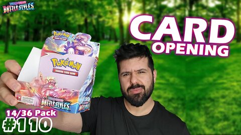 Pokemon card opening! (Battle Style, sword and shield) unboxing #110